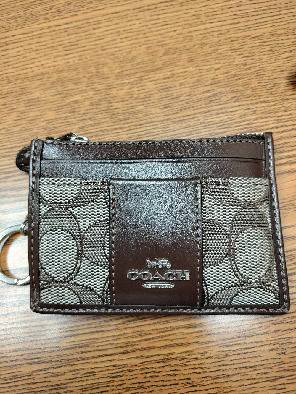 Coach  Signature Card Wallet